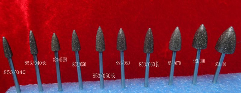硬質(zhì)合金旋銼鎢鋼銑刀雕刻金屬打磨頭合金銑刀鎢鋼磨頭2.35mm柄徑